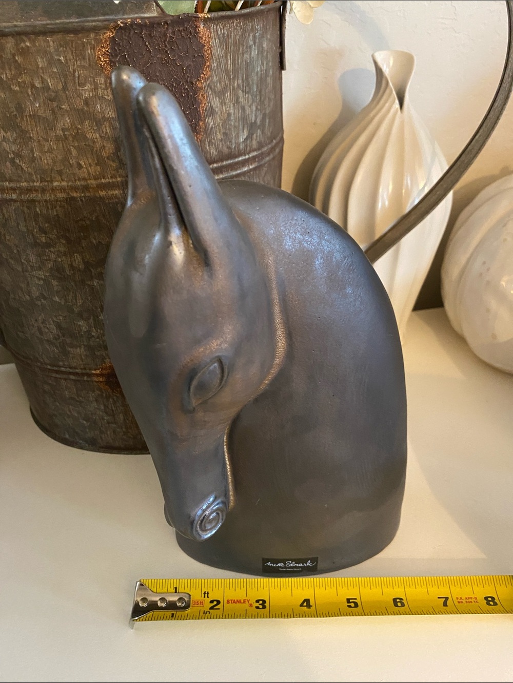 IKEA Brodd Horse Head Sculpture Design by Annette Edmark - 1990s Vintage Rare - Picture 7 of 8
